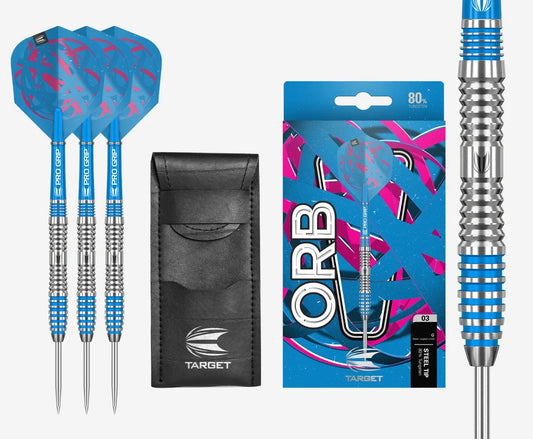 ORB 03 21G 80% STEEL TIP DARTS 2020