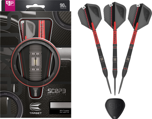 SCOPE 90% 02 SP STEEL TIP 24G DARTS