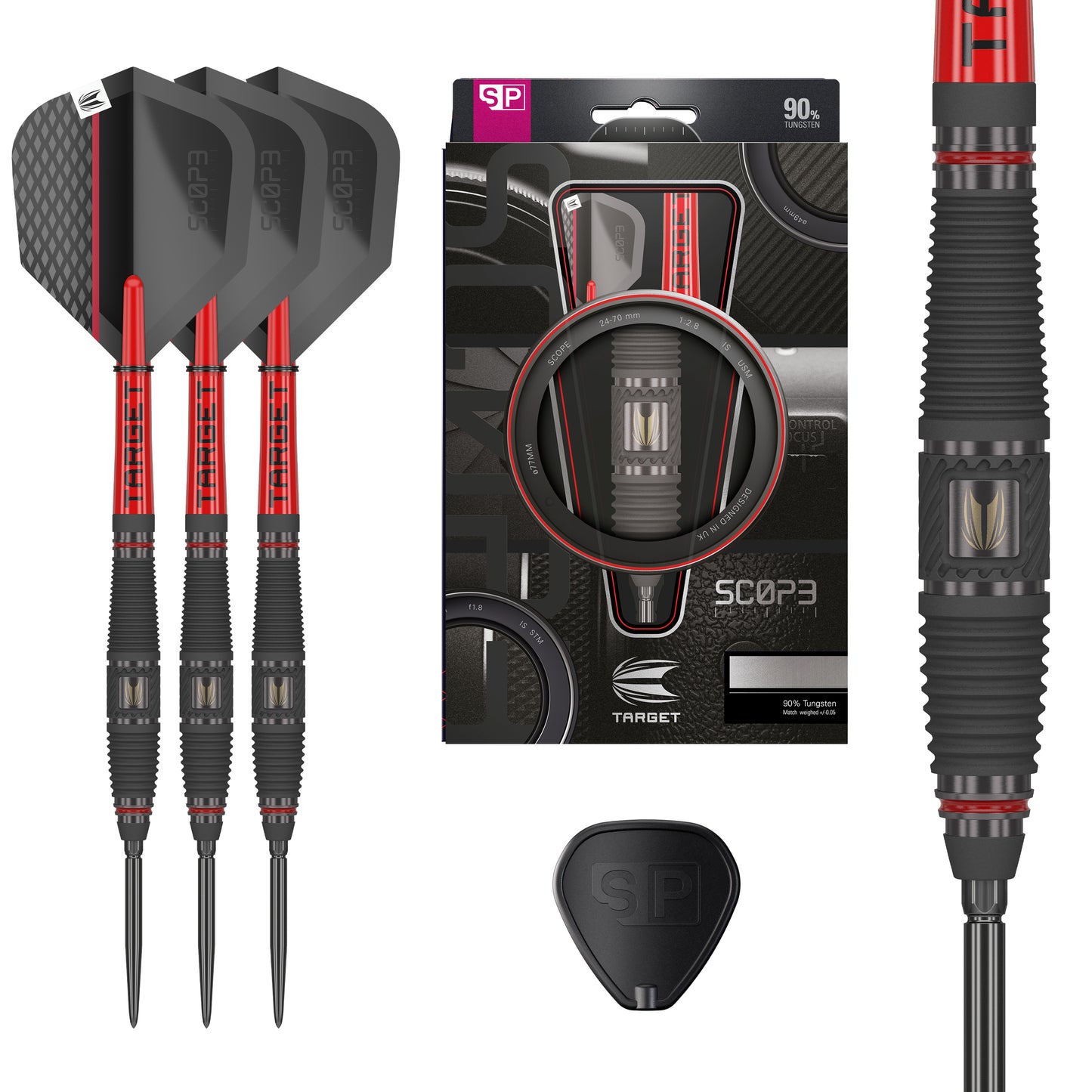 SCOPE 90% 03 SP STEEL TIP DARTS 2024