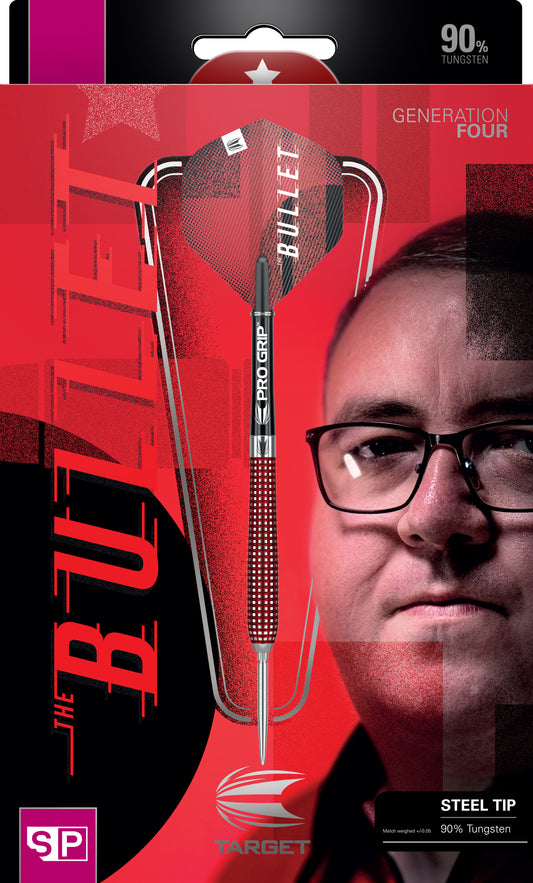 STEPHEN BUNTING G4 90% 12G SWISS STEEL TIP DARTS